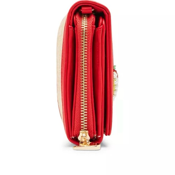 NWT! Betsy Johnson Charming Pearl Rhinestone Fruit Beaded Women's Bag - Picture 3 of 13